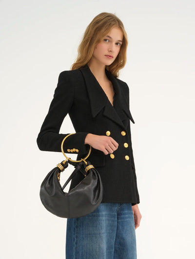CHLOÉ - Petit sac Hobo Bracelet Noir