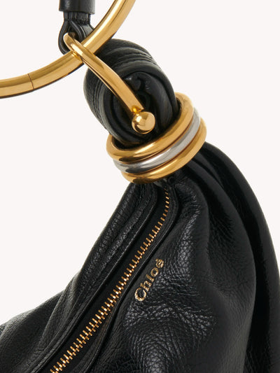 CHLOÉ - Petit sac Hobo Bracelet Noir