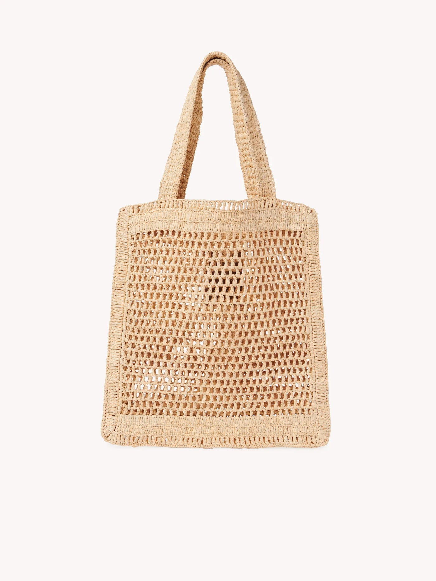 CHLOÉ - Sac Cabas Summer Banana en raphia