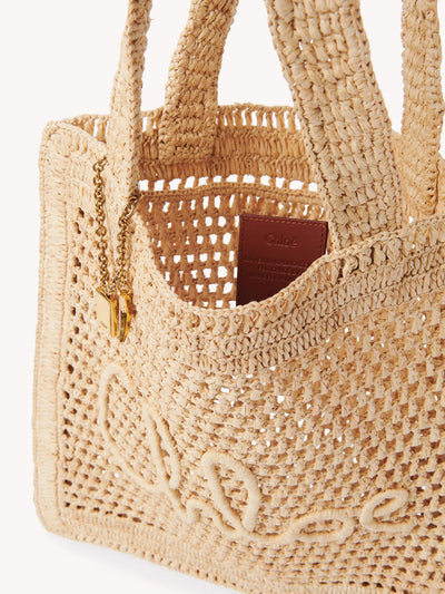 CHLOÉ - Sac Cabas Summer Banana en raphia