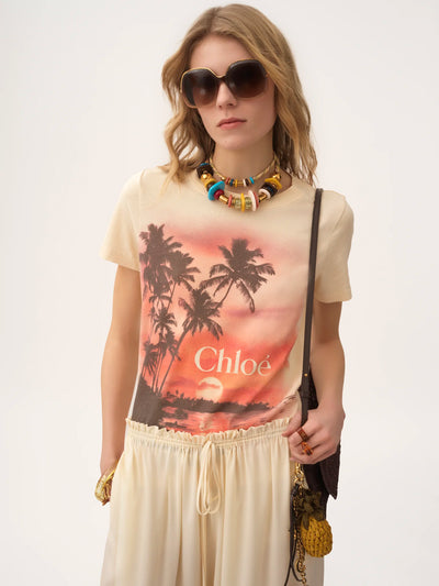 CHLOÉ - T-shirt à imprimé
