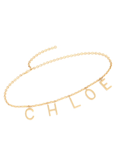 CHLOÉ - Ceinture bijou Chloé letters