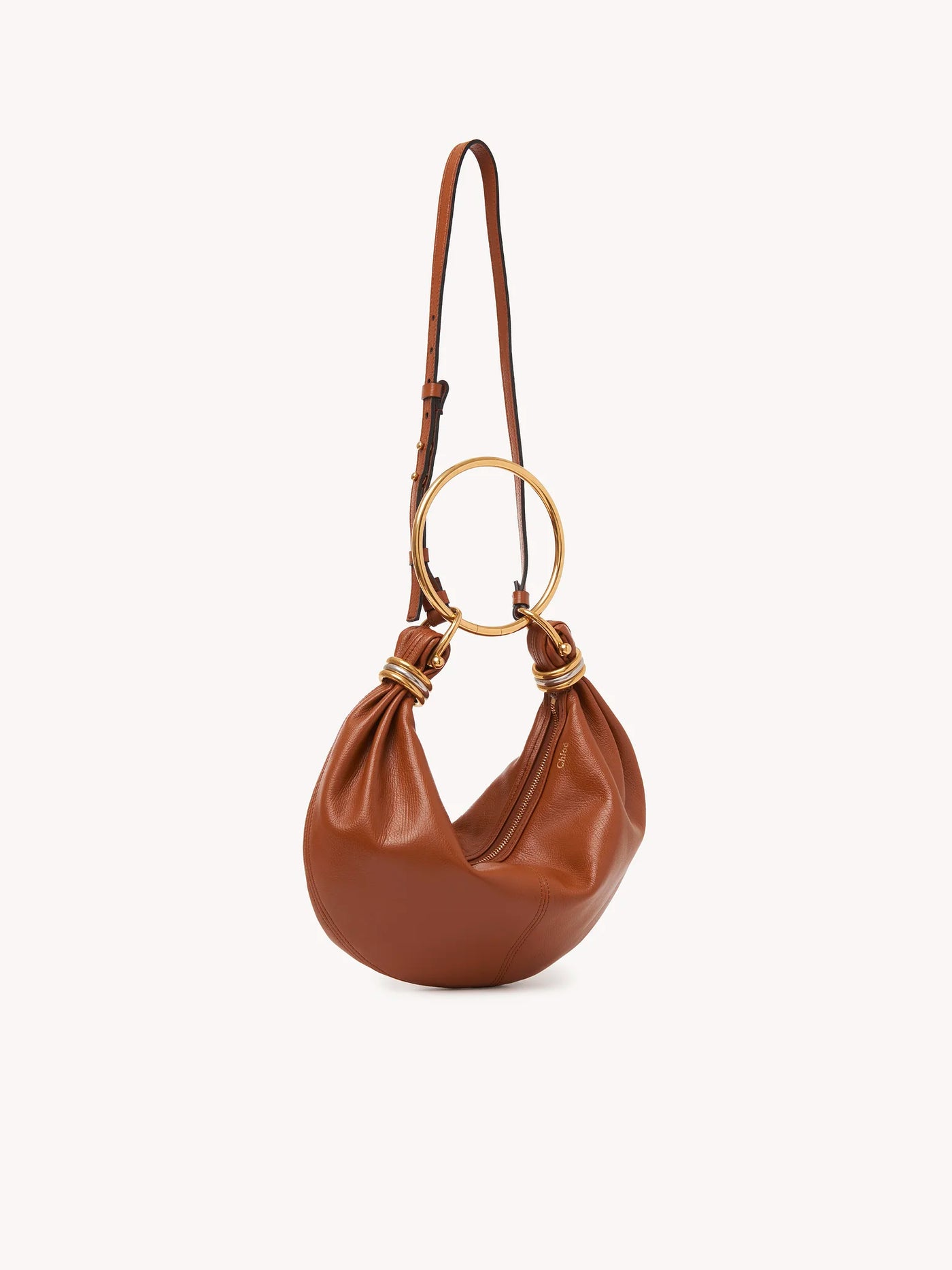 CHLOÉ - Petit sac Hobo Bracelet Noir