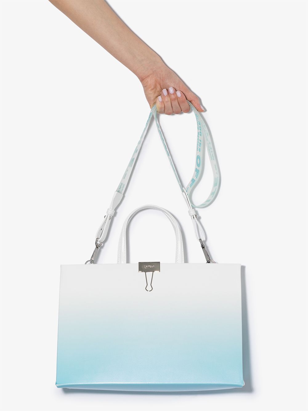 OFF-WHITE - Sac à main à effet dégradé
