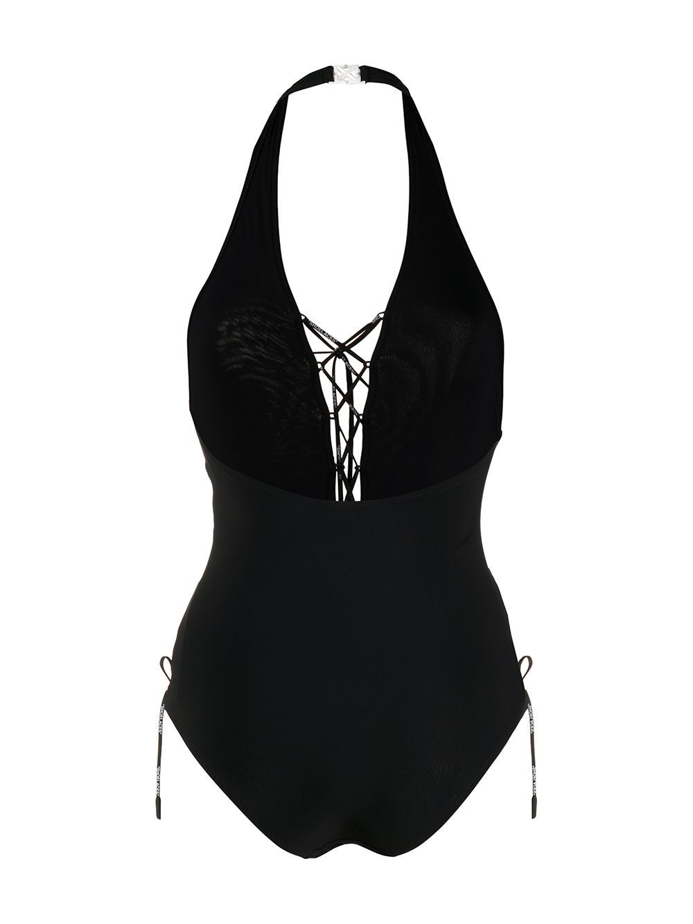 OFF-WHITE - FRONT TIE SWIMSUIT BLACK NO COLOR