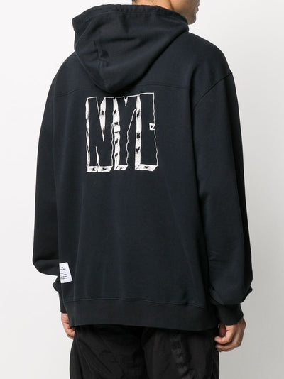 HERON PRESTON - Sweat à capuche à détail de slogan