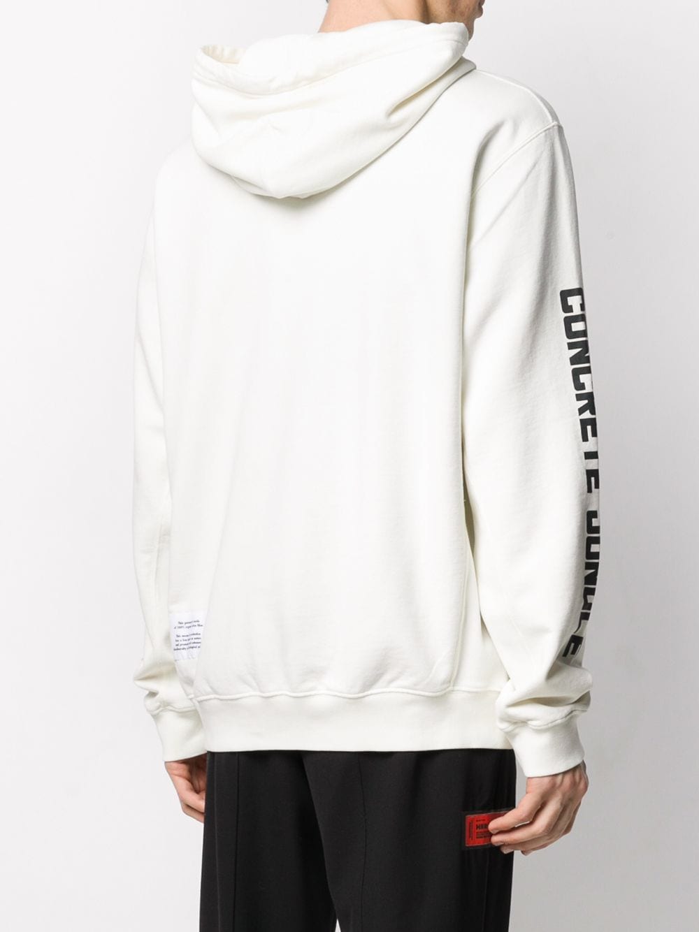 HERON PRESTON - Sweat à capuche à imprimé graphique