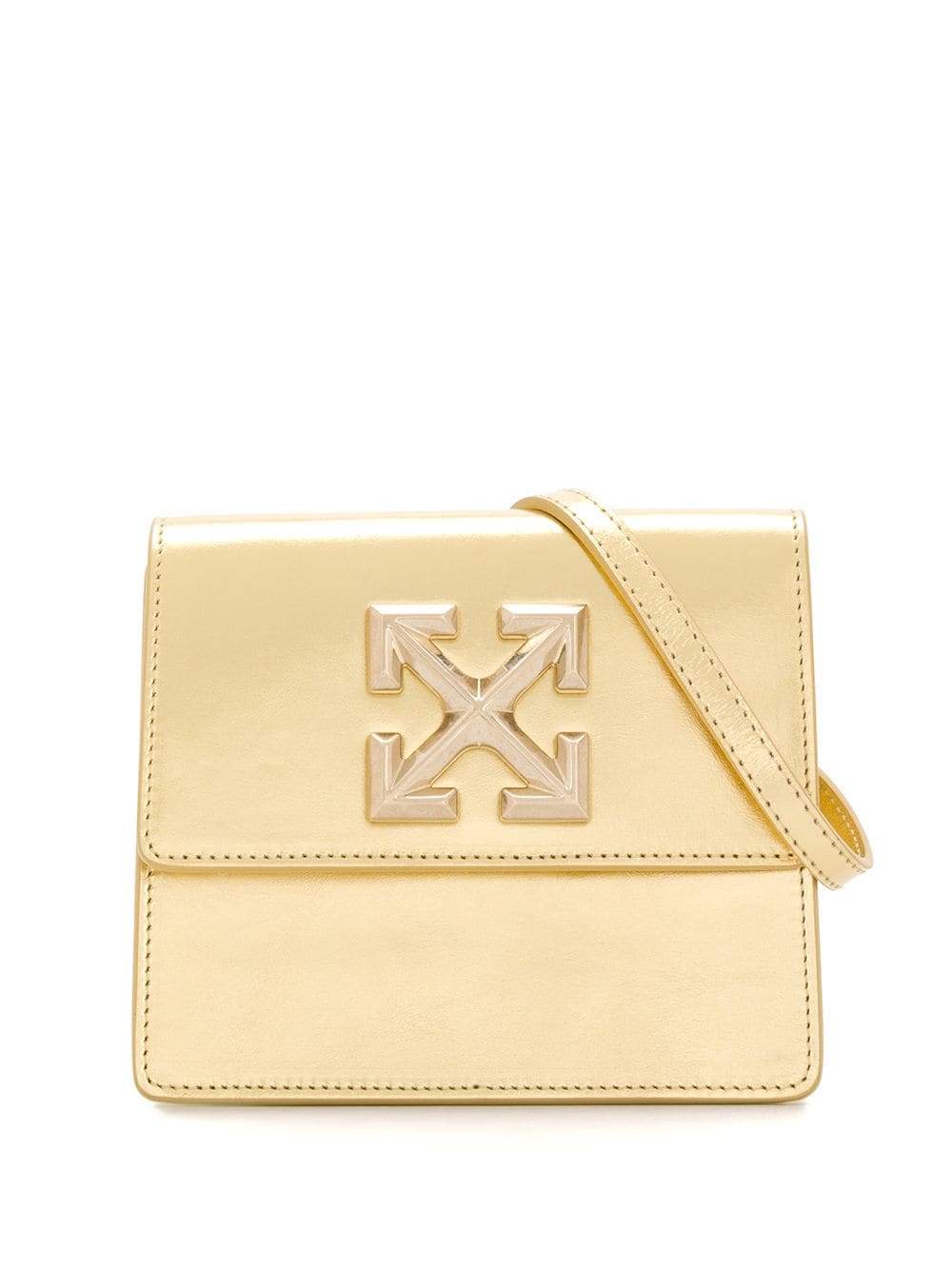 first-femme-aix-off-white-sac-ceinture-doré
