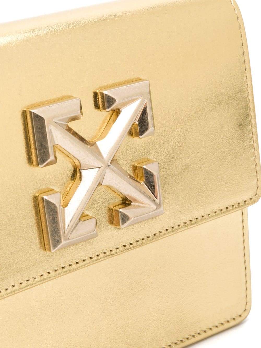 first-femme-aix-off-white-sac-ceinture-doré