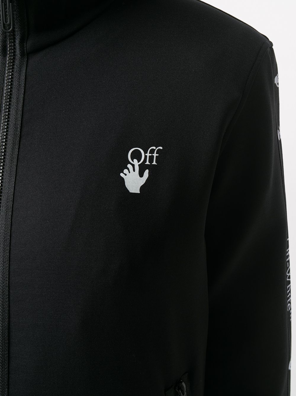 OFF-WHITE - Veste zippée à logo Arrow