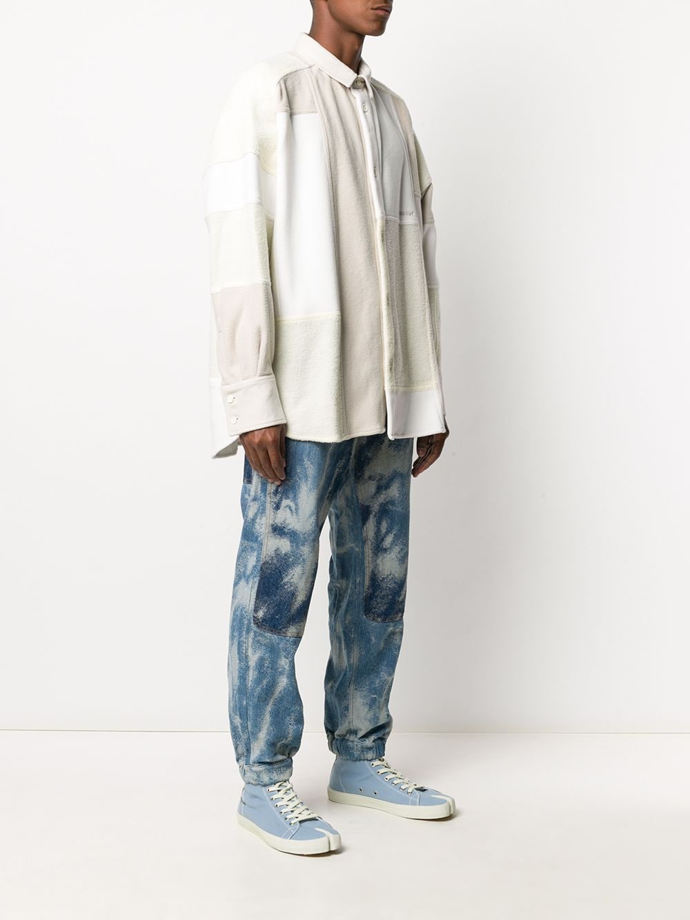 AMBUSH Chemise à design patchwork