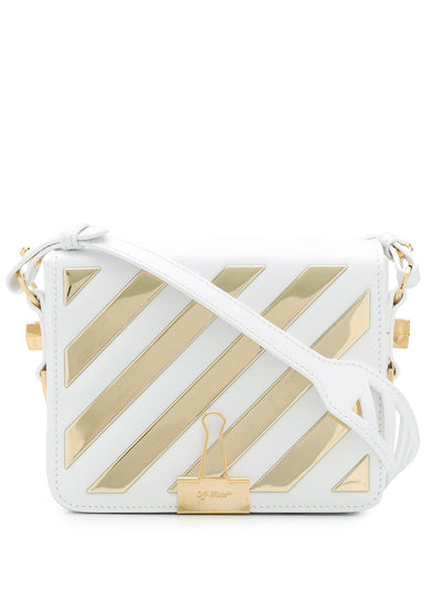 OFF WHITE - Sac à bandoulière Diagonal Binder Clip