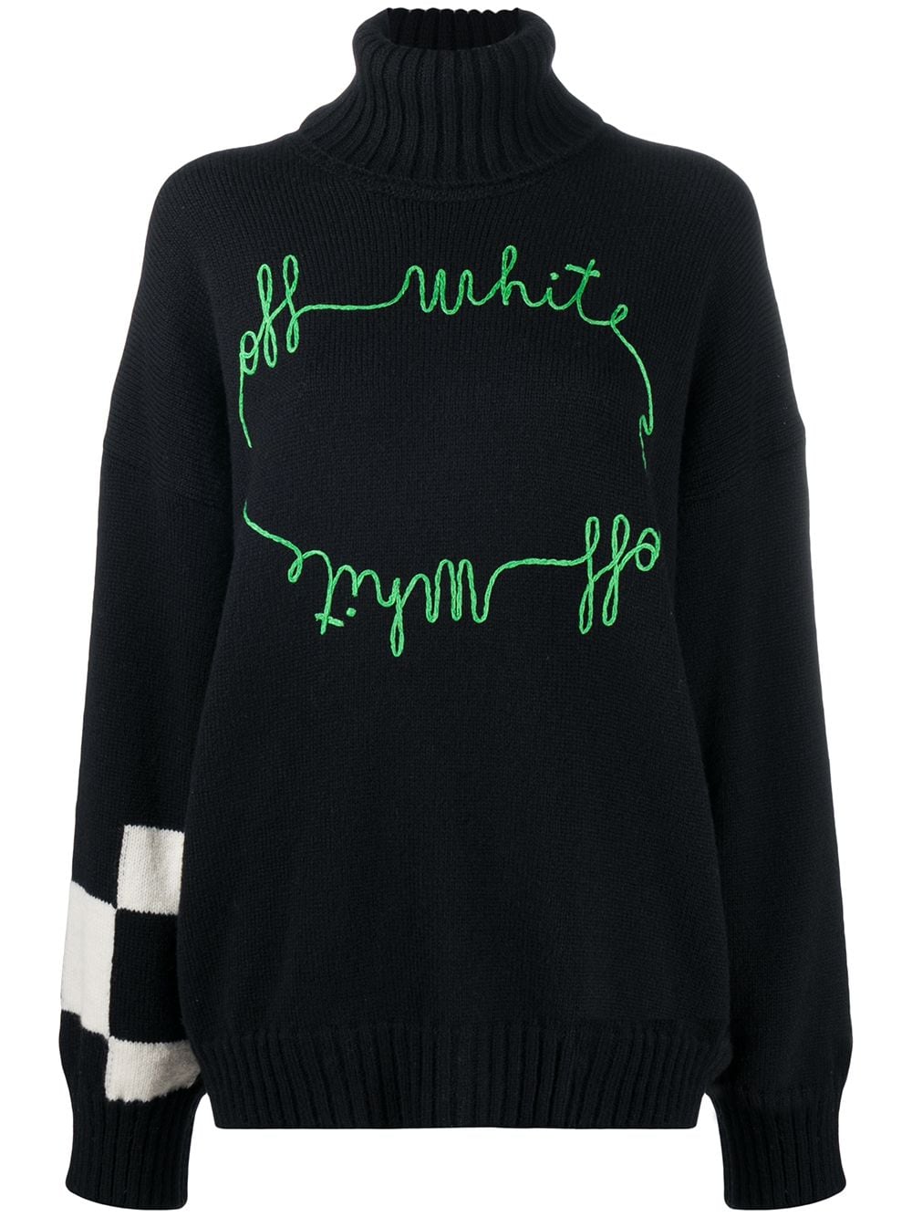 OFF-WHITE - Pull à logo brodé