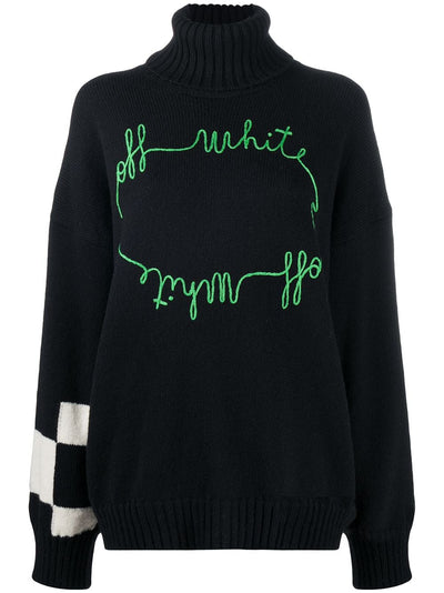 OFF-WHITE - Pull à logo brodé