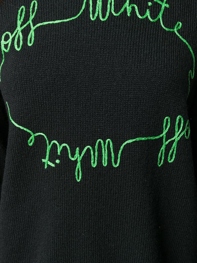 OFF-WHITE - Pull à logo brodé