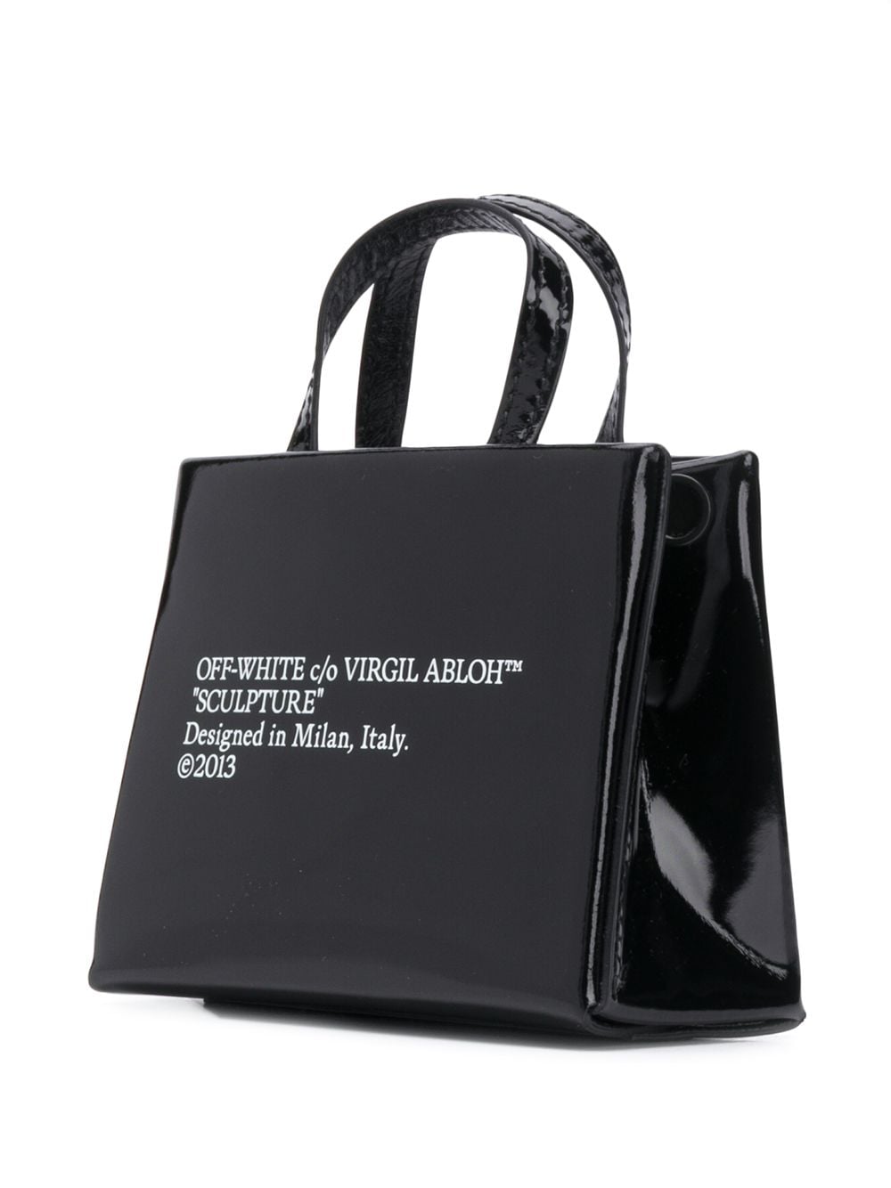 OFF WHITE - Mini sac cabas Binder Clip