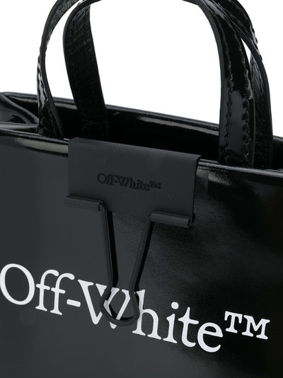 OFF WHITE - Mini sac cabas Binder Clip