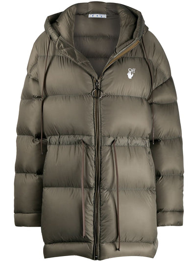 OFF WHITE - Doudoune à logo imprimé