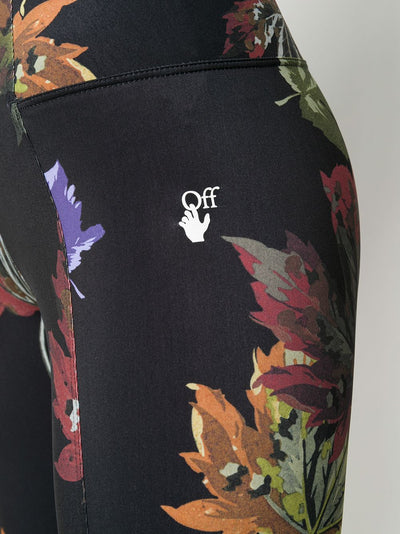OFF WHITE - Legging à fleurs