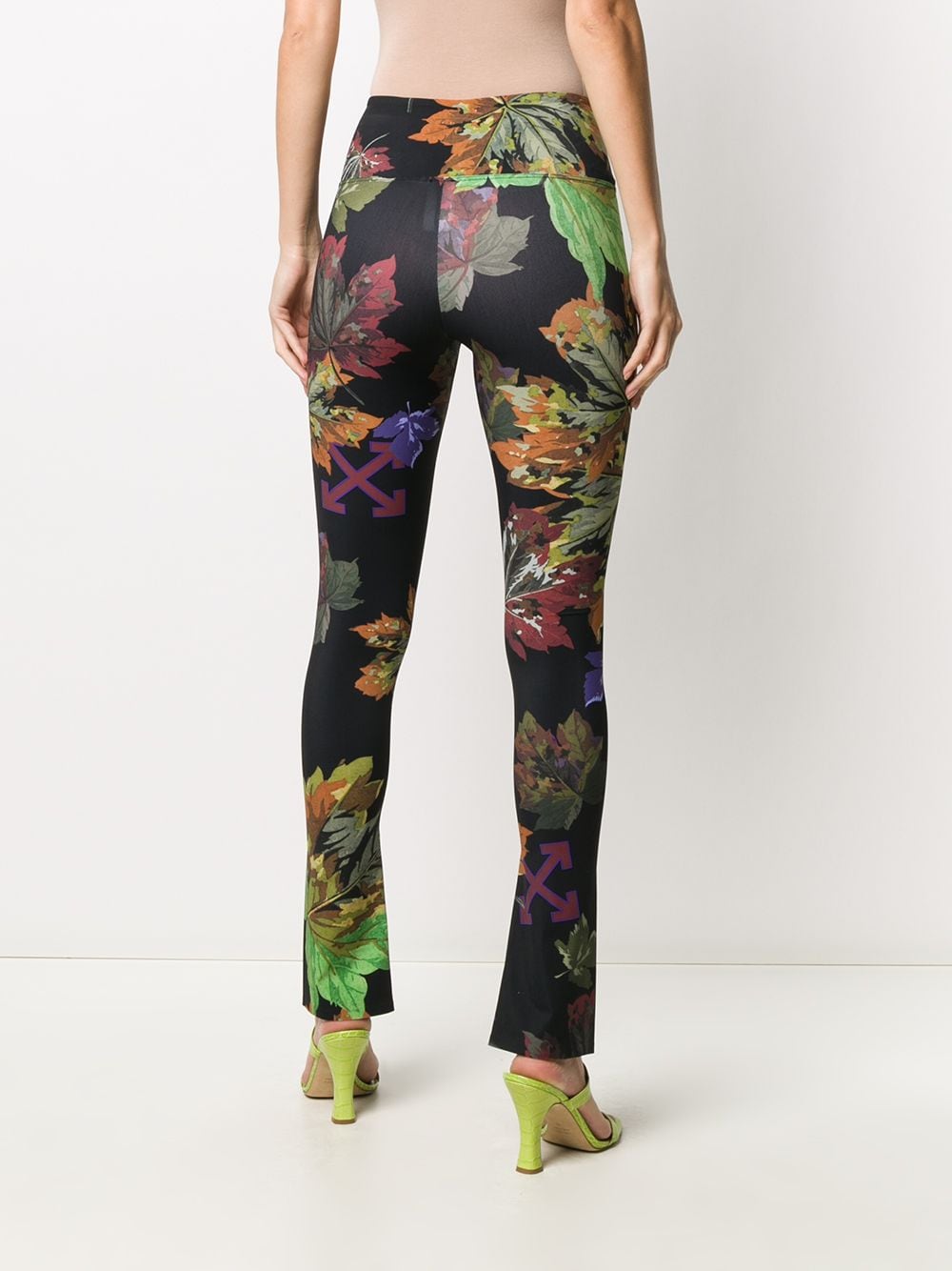 OFF WHITE - Legging à fleurs