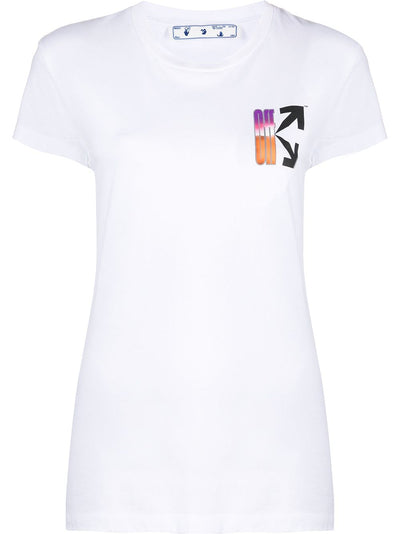 OFF WHITE - T-shirt à logo à effet dégradé