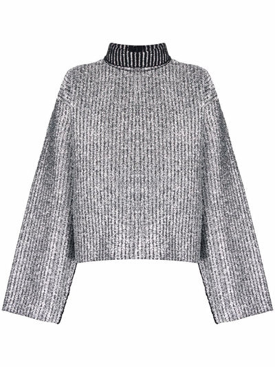 MONCLER GENIUS - Pull en laine métallisée CICLISTA