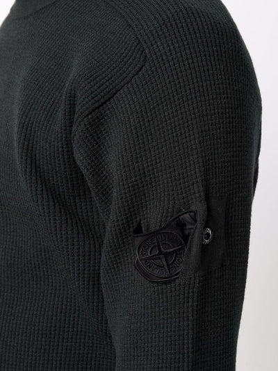 STONE ISLAND Shadow Project Pull en maille nervurée