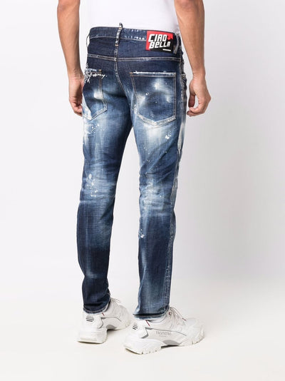 DSQUARED2 - Jean à effet usé