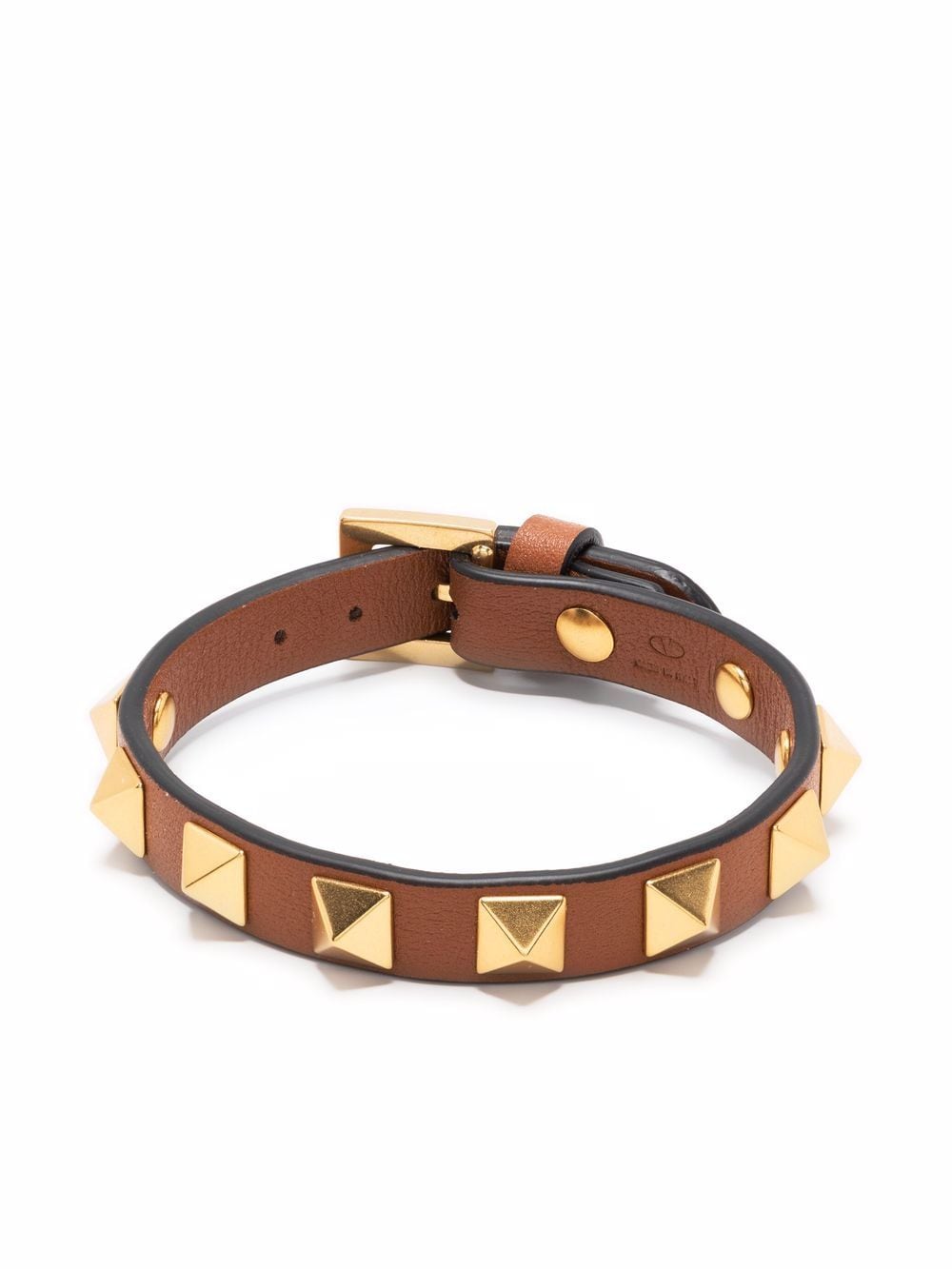 VALENTINO - Bracelet Rockstud en cuir