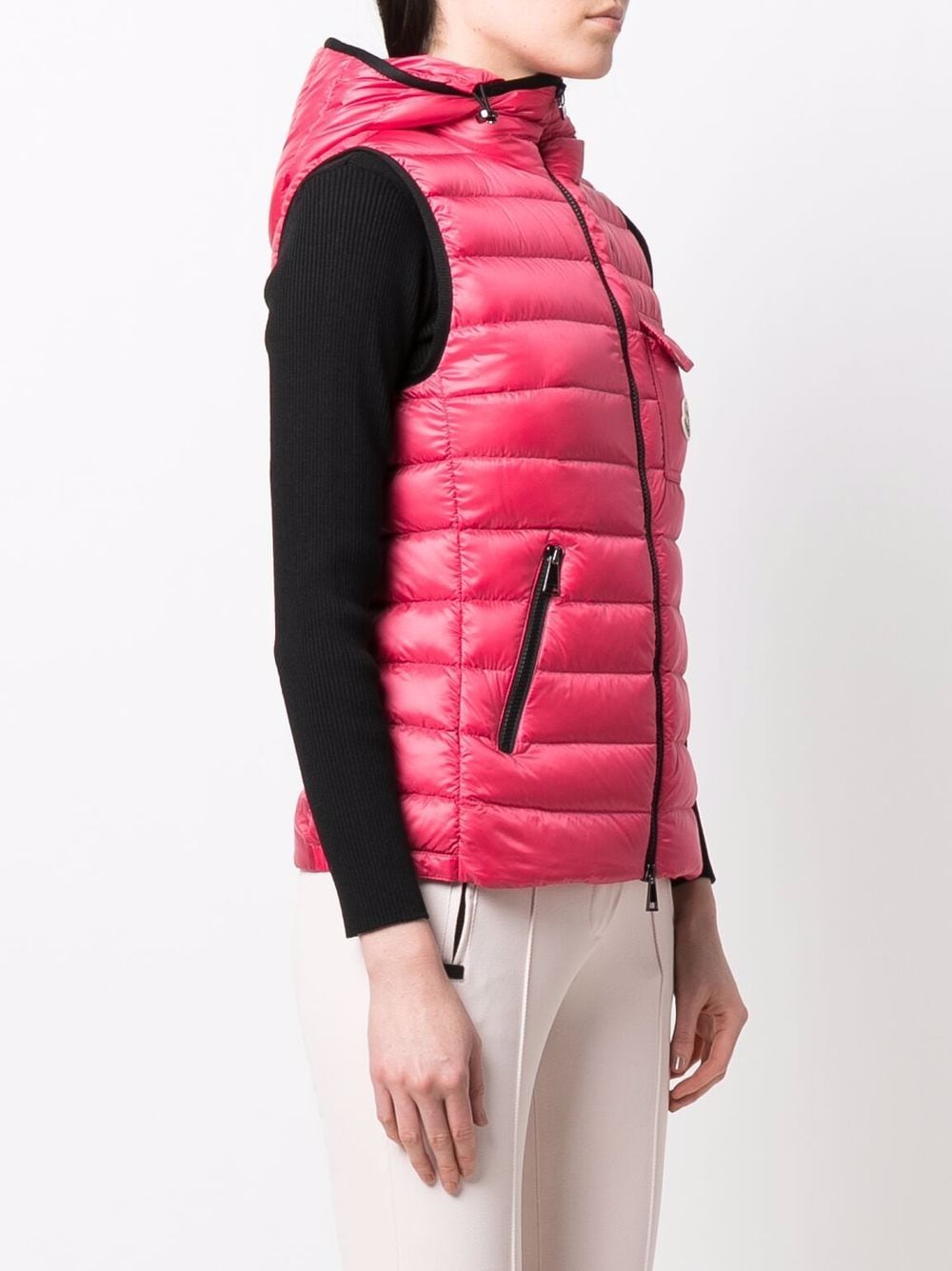MONCLER - Gilet Glyco à design matelassé