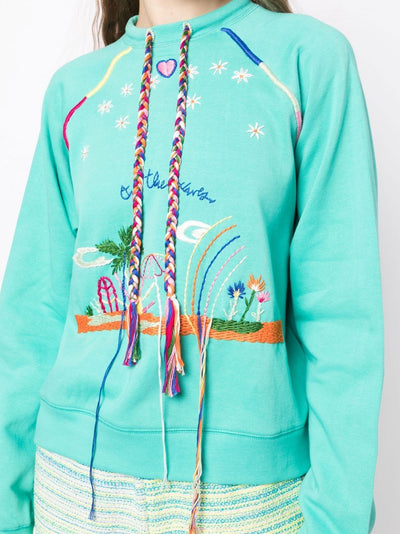 MIRA MIKATI - Sweat à détails brodés