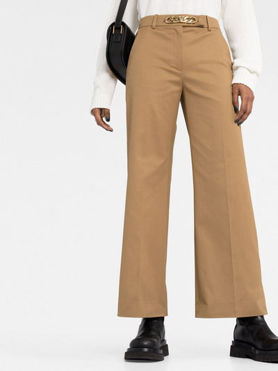 VALENTINO -  Pantalon ample à taille haute