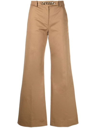 VALENTINO -  Pantalon ample à taille haute
