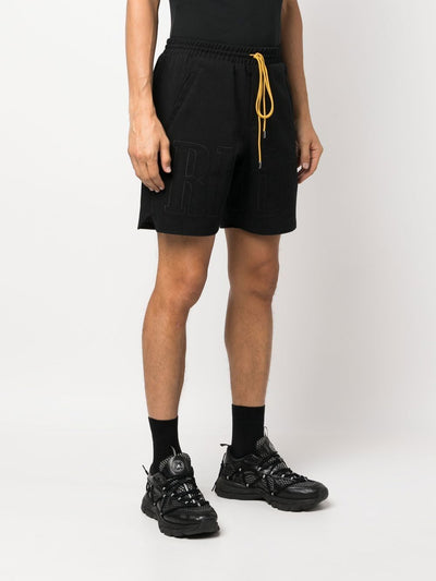 RHUDE Short Embroidered Twill