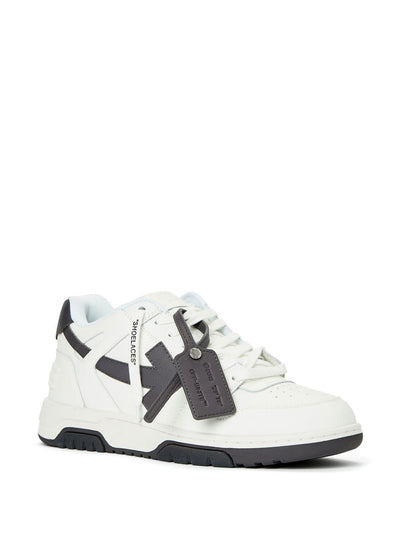 OFF-WHITE - Basket Out of Office Gris/blanc