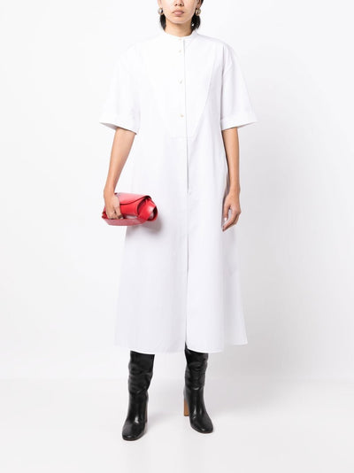 JIL SANDER - Robe-chemise en coton