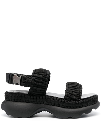 MONCLER - Sandales Belay à semelle compensée