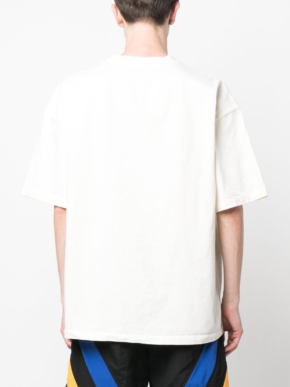 RHUDE - T-shirt en coton beach chair blanc