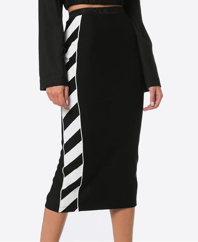 OFF-WHITE - Jupe Rayures
